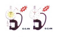 G-0.4N G-2.4N孔雀牌針盤式厚度針